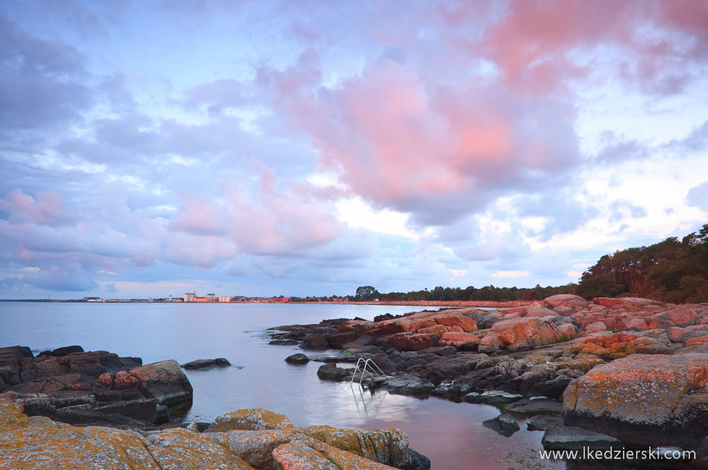 bornholm sunrise photo wschód słońca