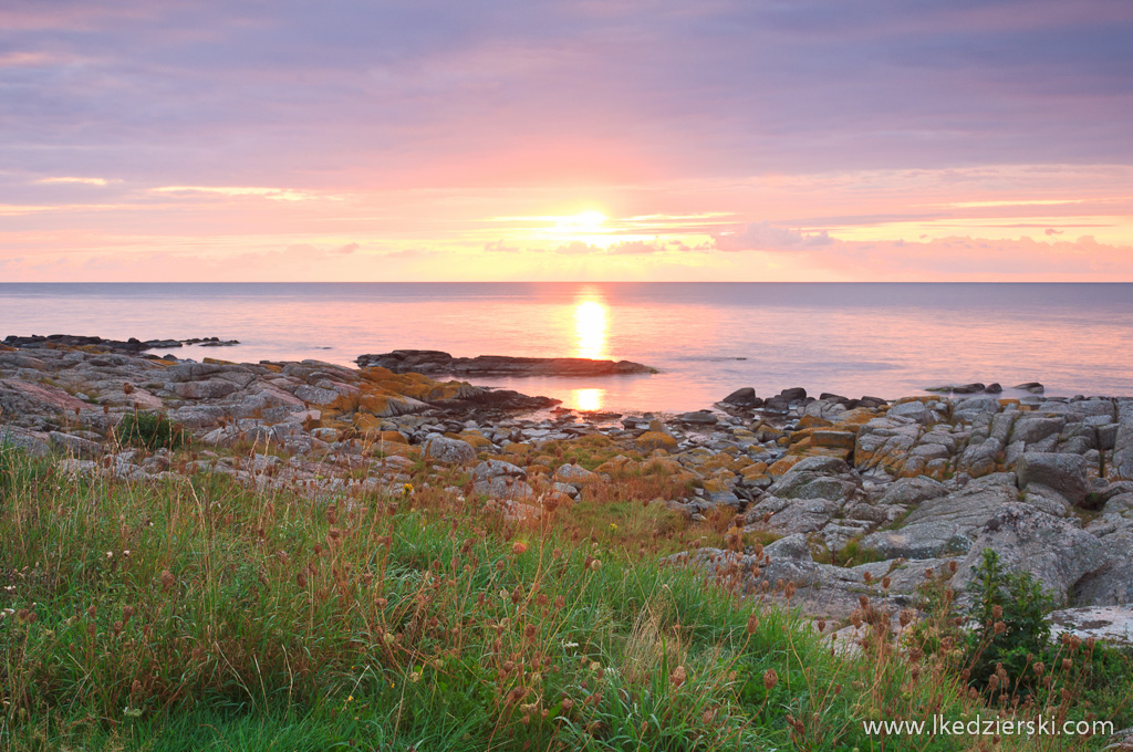 bornholm sunrise photo wschód słońca