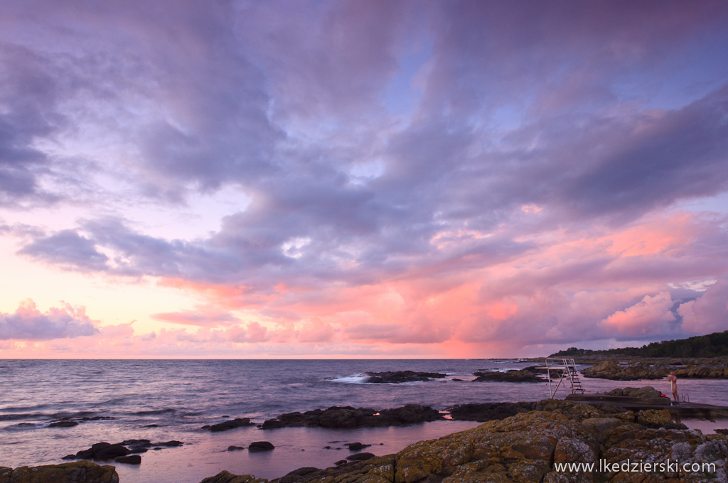 bornholm sunrise photo wschód słońca