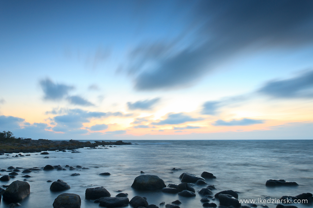 bornholm sunrise photo wschód słońca