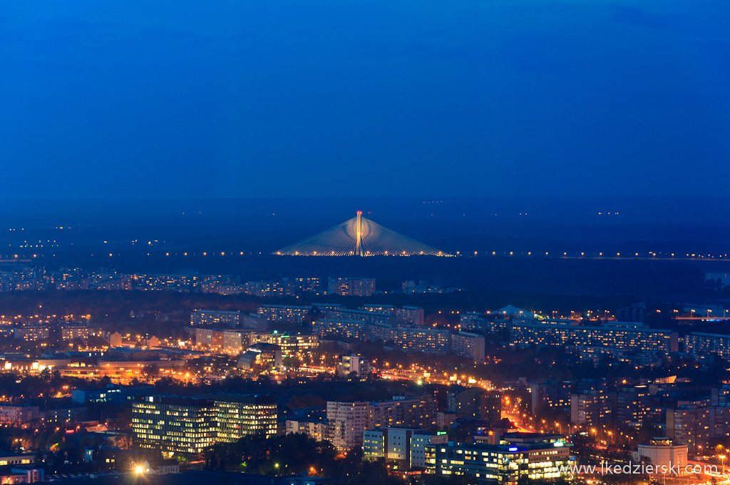 panorama sky tower taras widokowy sunset