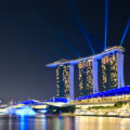 marina bay sands laser show