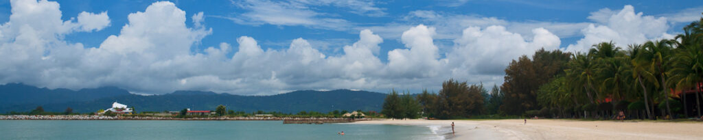 panorama plaża na langkawi