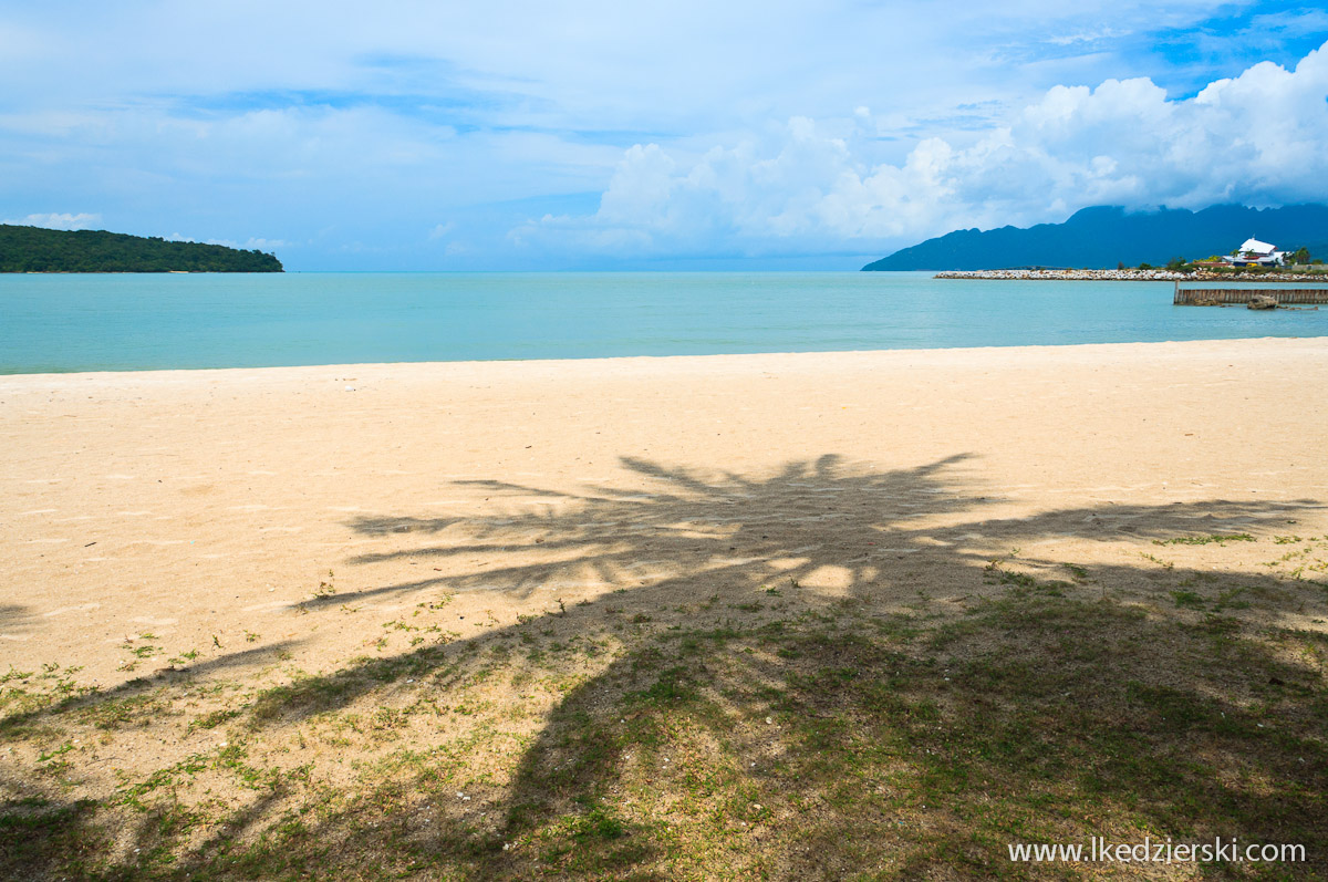 plaża na langkawi kapelusz na plaży