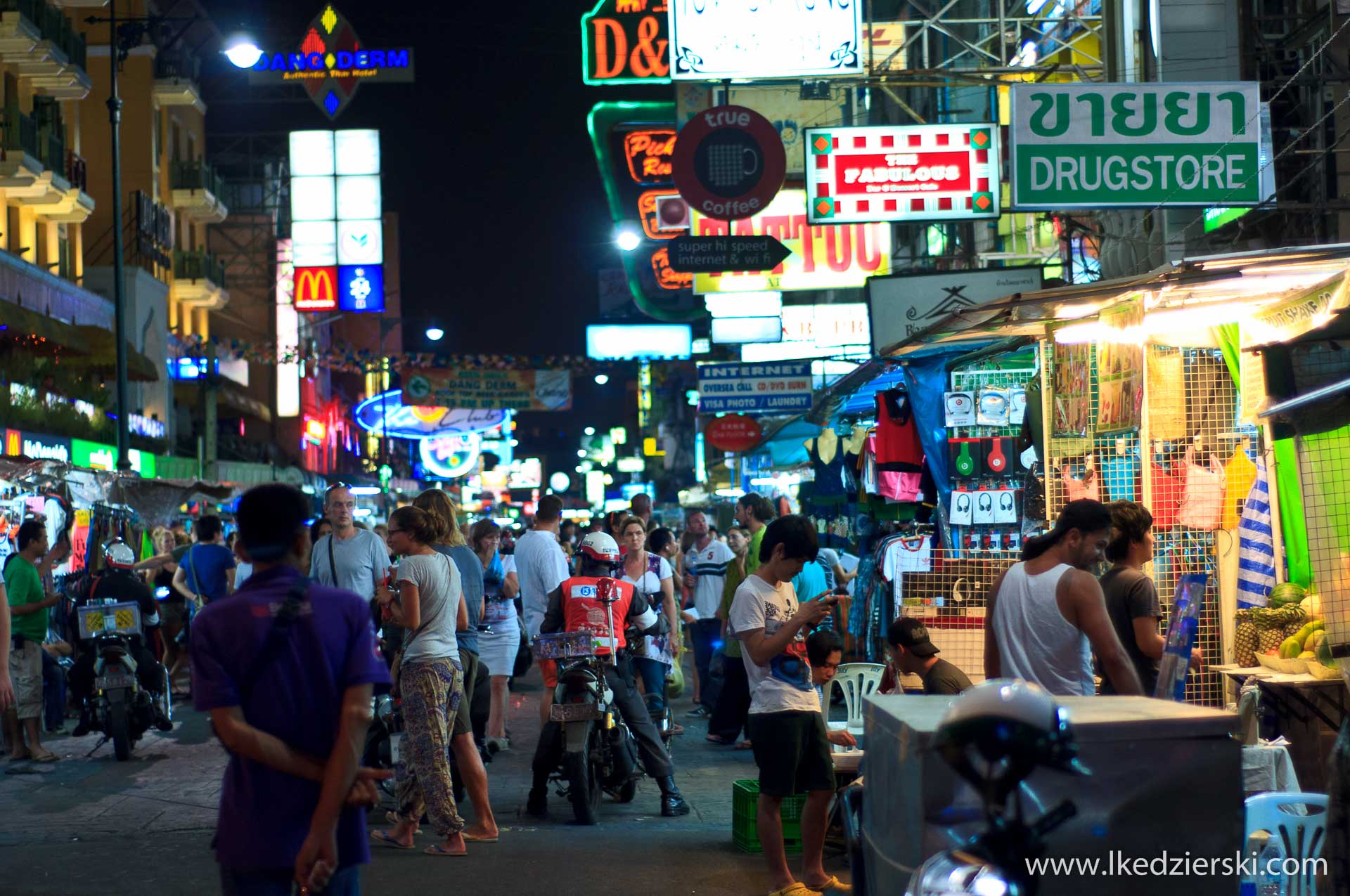 tajlandia bangkok khao san road