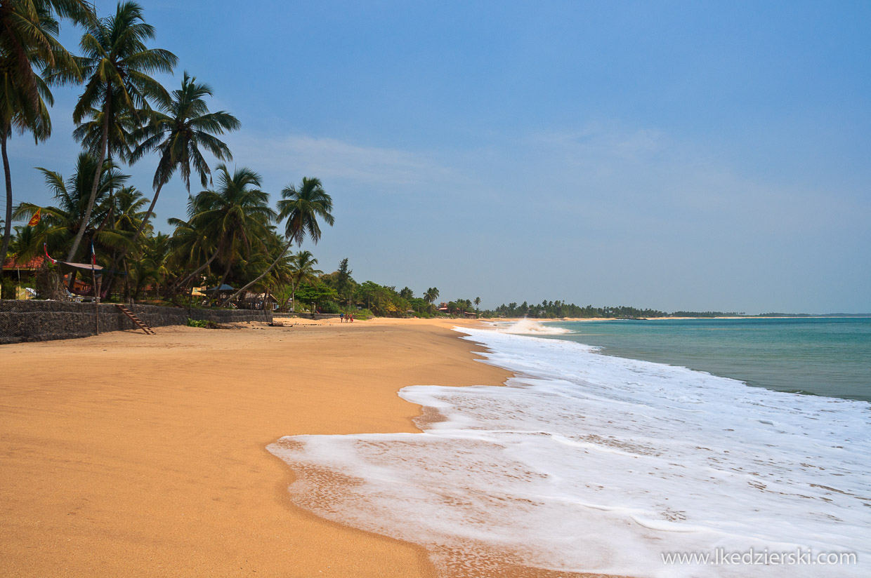 sri lanka tangalle plaża