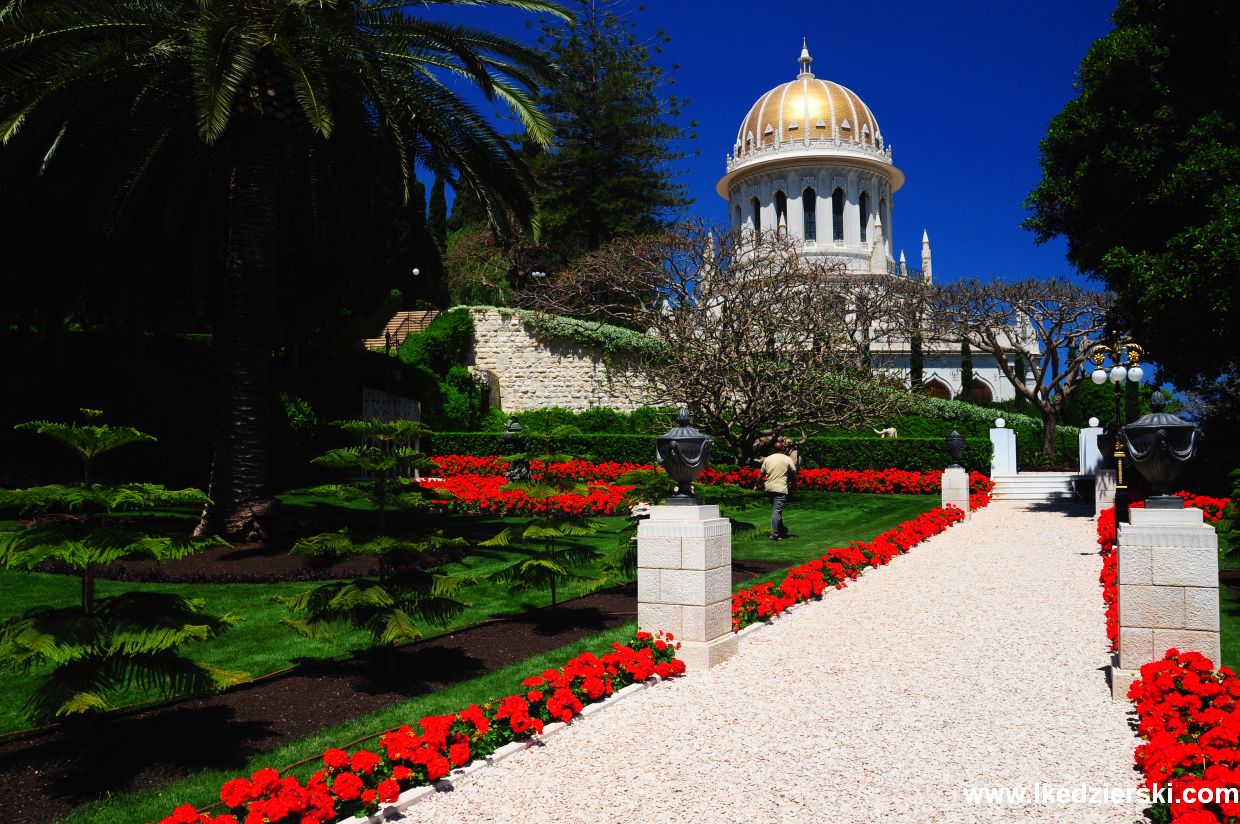 hajfa bahai garden temple