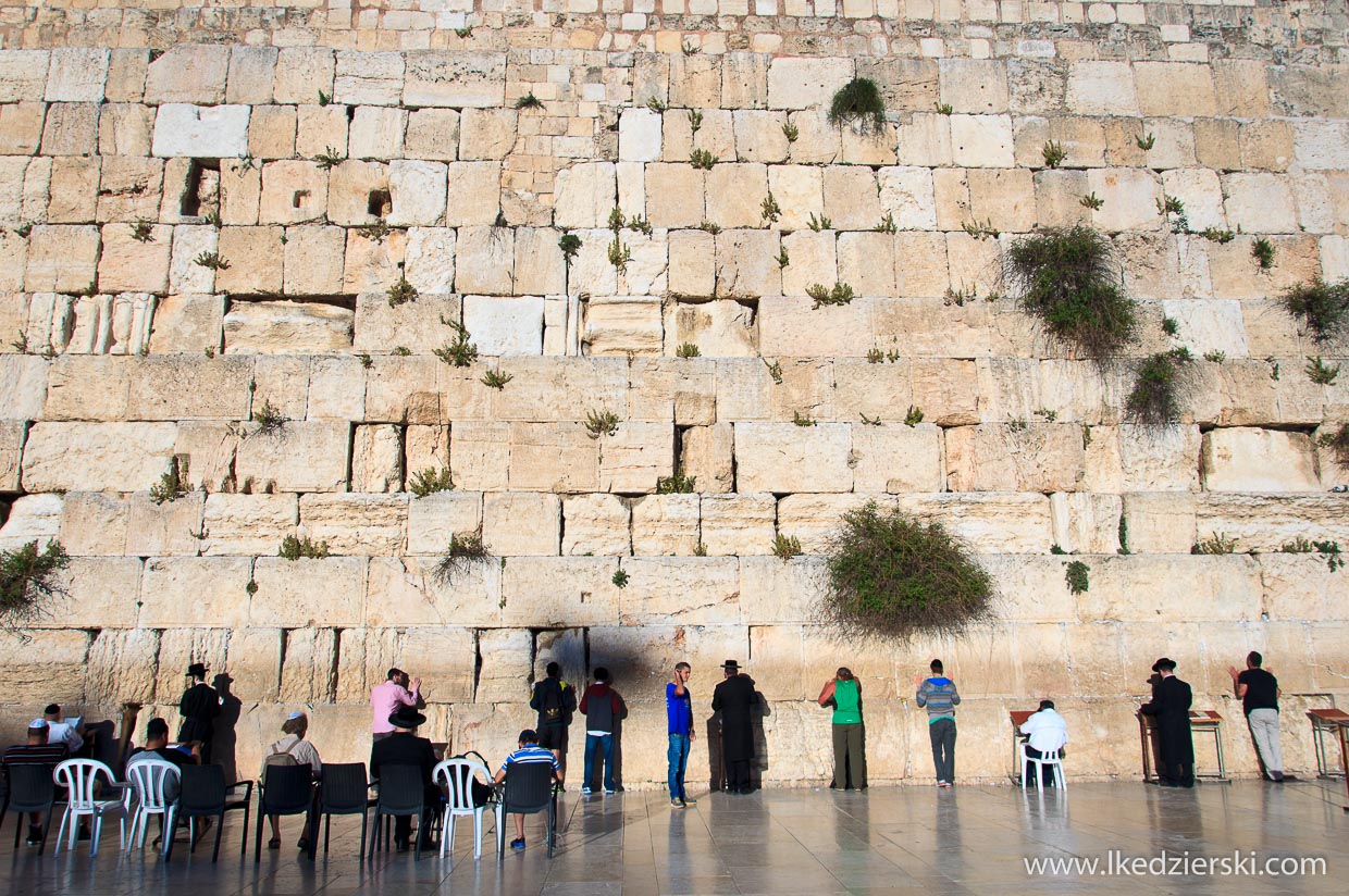 jerozolima ściana płaczu western wall