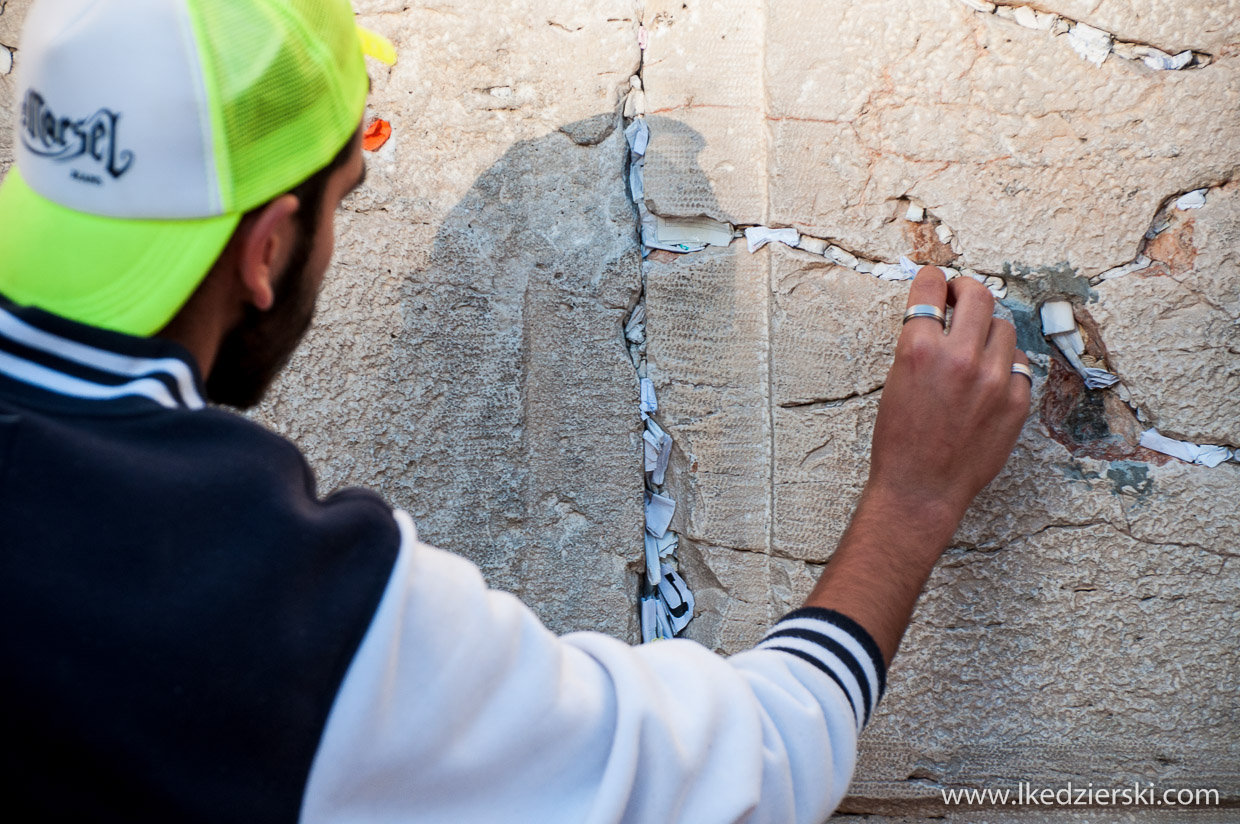 jerozolima ściana płaczu western wall Żydzi