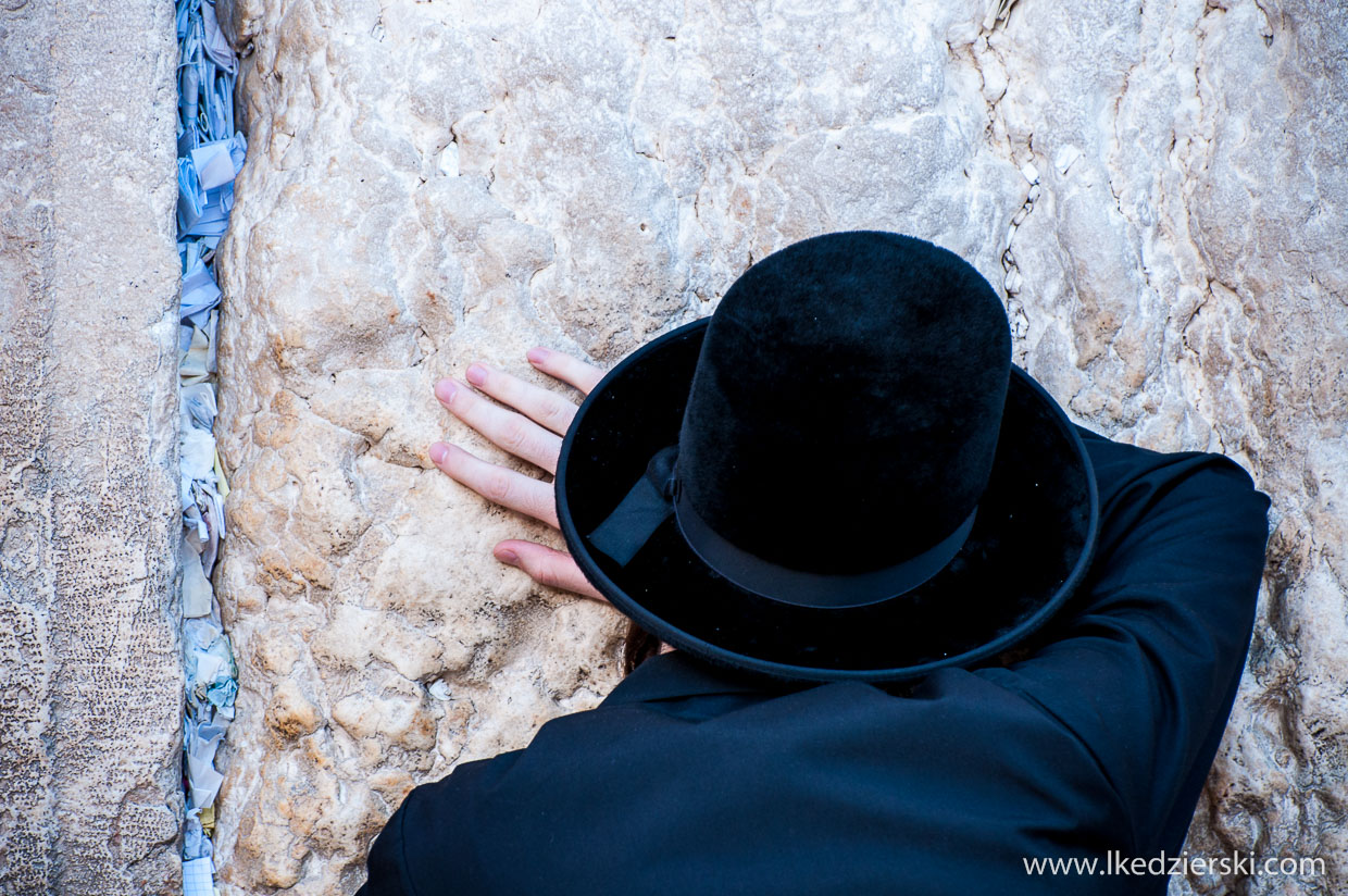 jerozolima ściana płaczu western wall Żydzi
