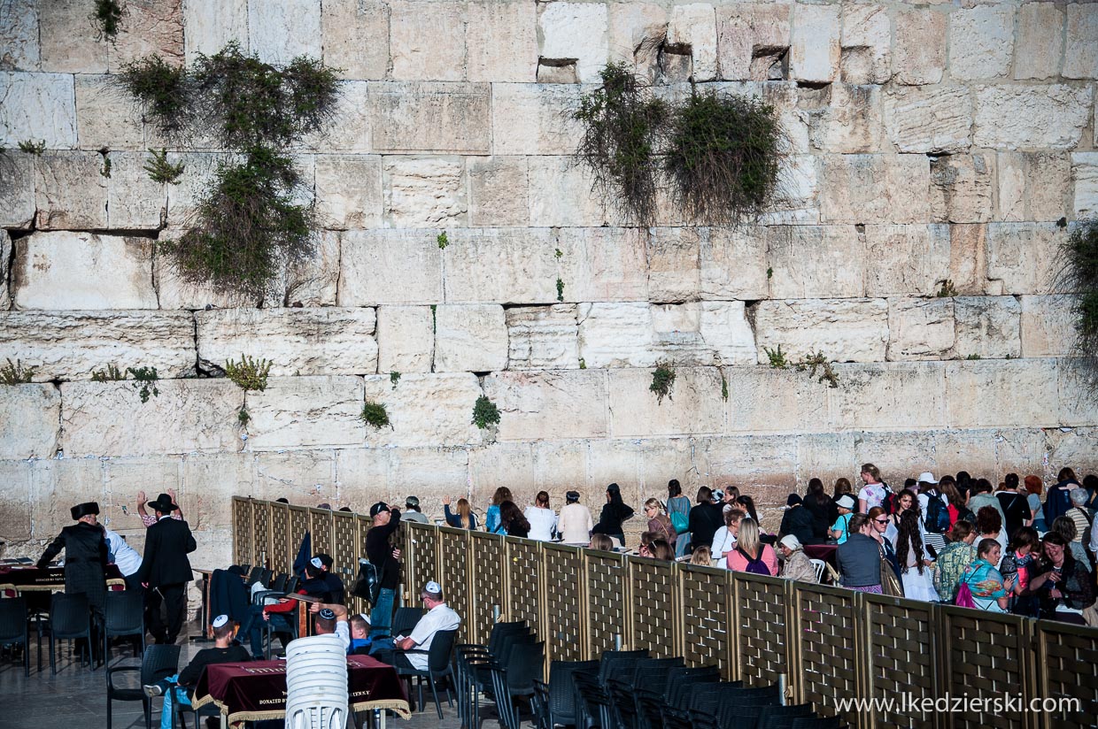 jerozolima ściana płaczu western wall Żydzi