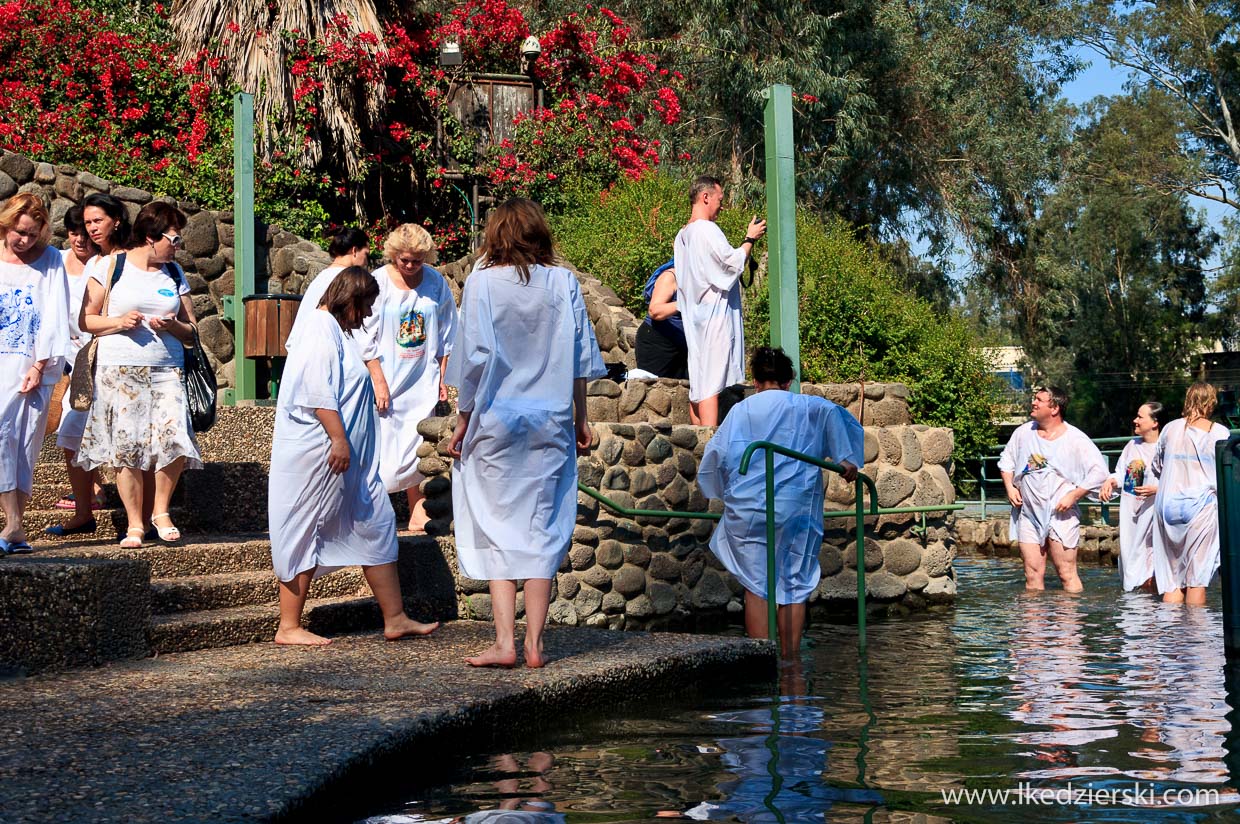 Yardenit miejsce chrztu Jezusa, rzeka Jordan