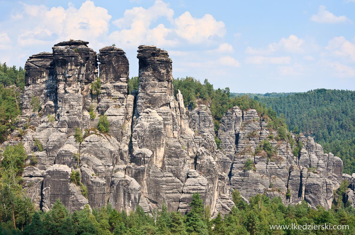 Bastei Perla W Szwajcarii Saksonskiej Fotogaleria