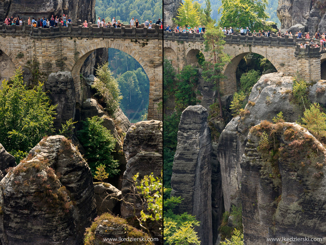 Bastei Perla W Szwajcarii Saksonskiej Fotogaleria