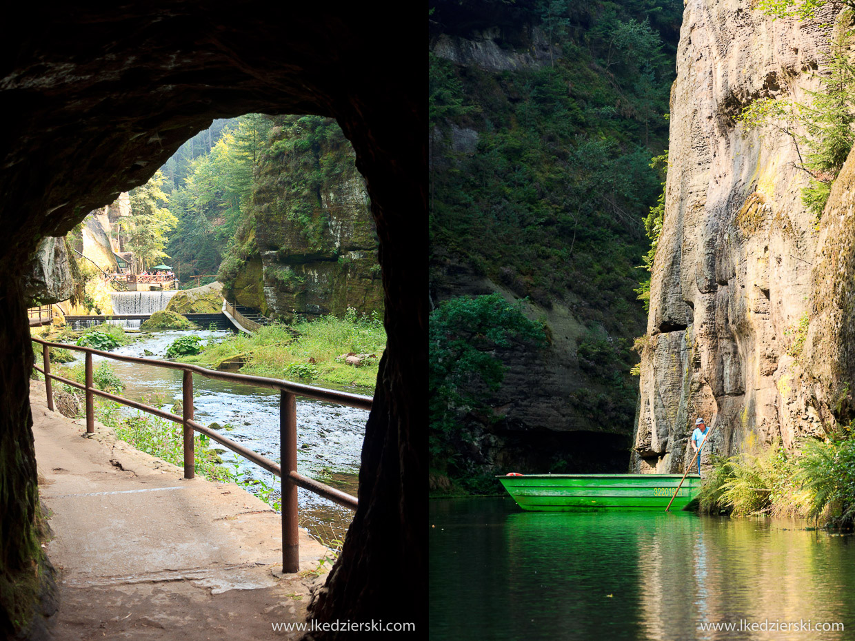 Czeska Szwajcaria Edmundova soutěska