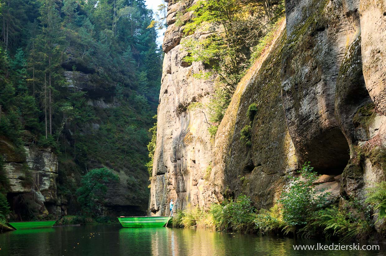 Czeska Szwajcaria Edmundova soutěska