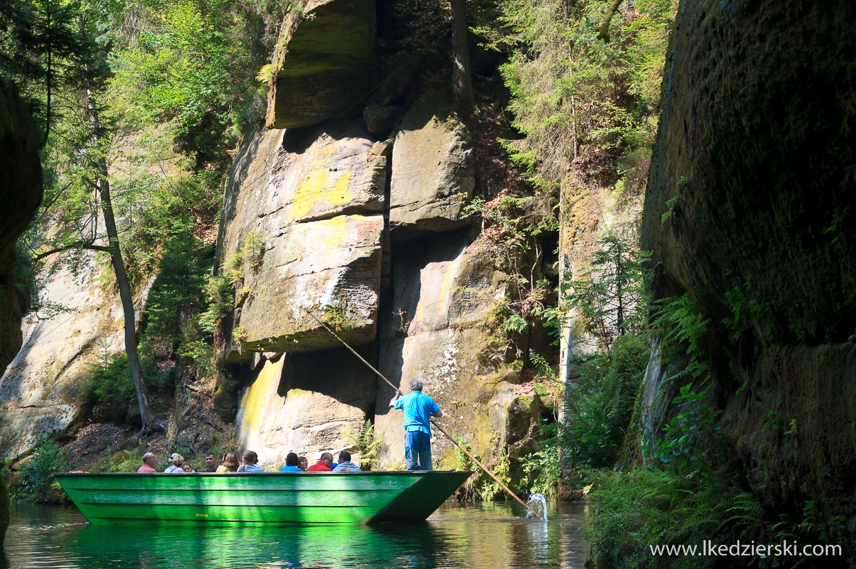 Czeska Szwajcaria Edmundova soutěska