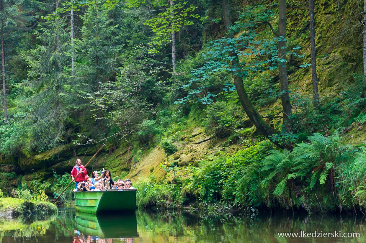 Czeska Szwajcaria Edmundova soutěska