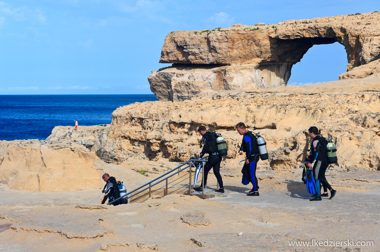 nurkowanie na gozo azure window