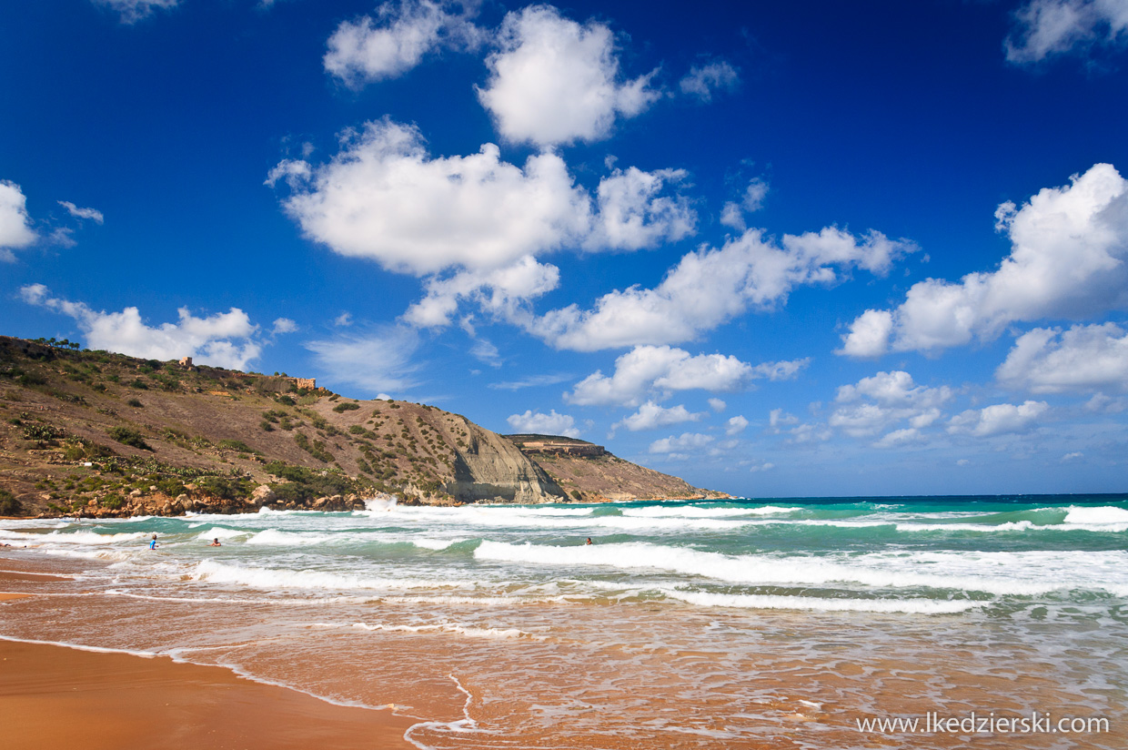 gozo ramla bay beach