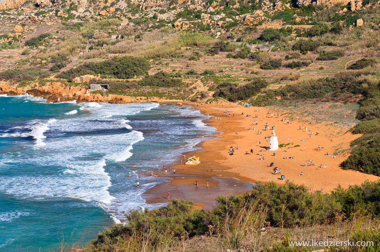 gozo ramla bay beach