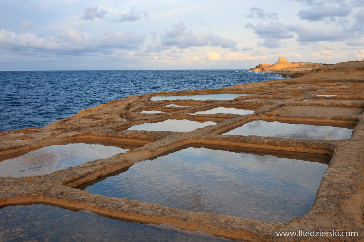 solanki na gozo, salt pans, sunset, zachód słońca zdjęcia