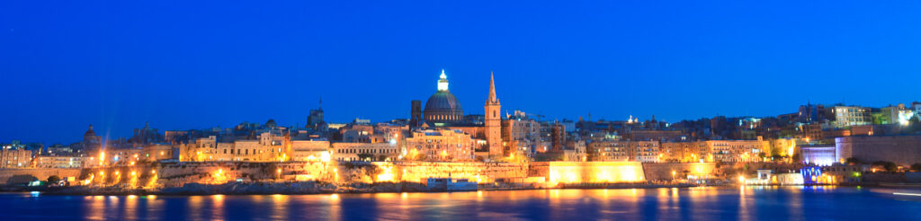 panorama valletta