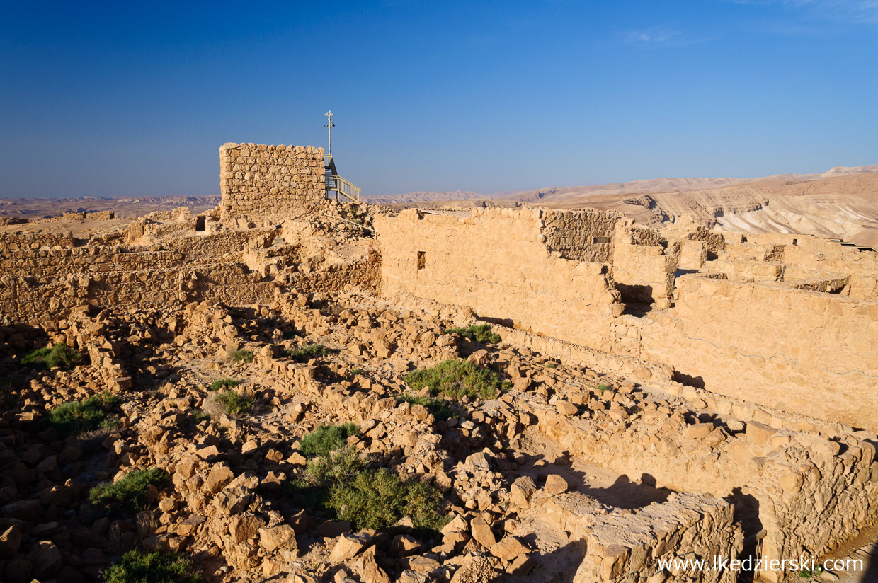 izrael masada twierdza