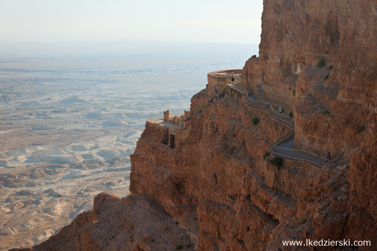 izrael masada twierdza