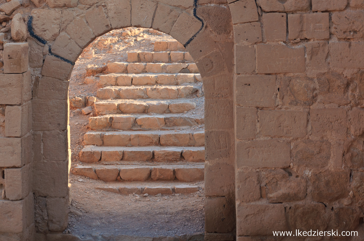 izrael masada twierdza