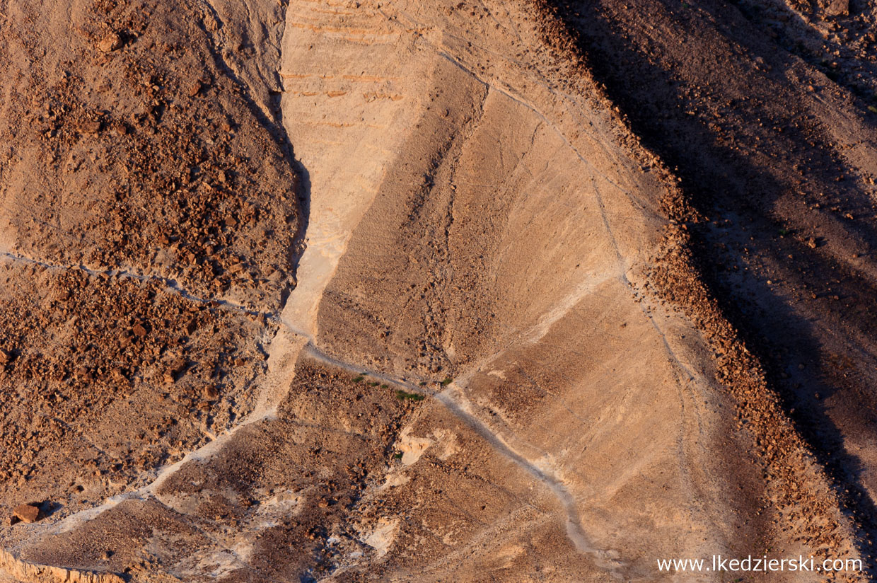 izrael masada pustynia judzka