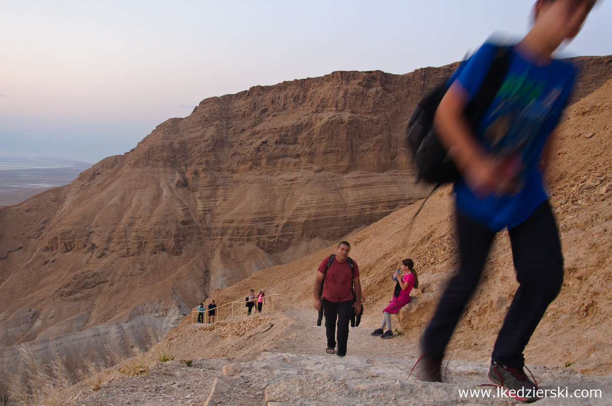 izrael masada twierdza