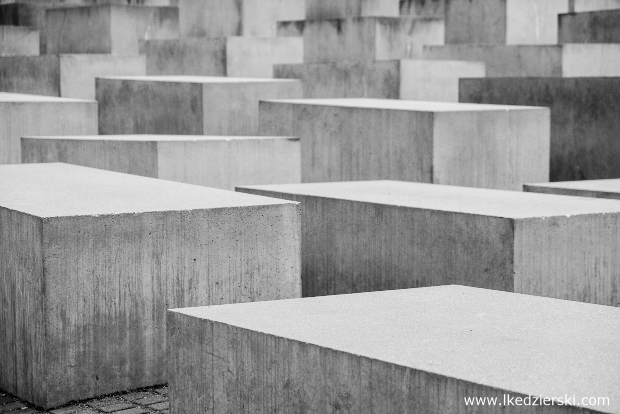 berlin Pomnik pomordowanych Żydów Europy Denkmal für die ermordeten Juden Europas