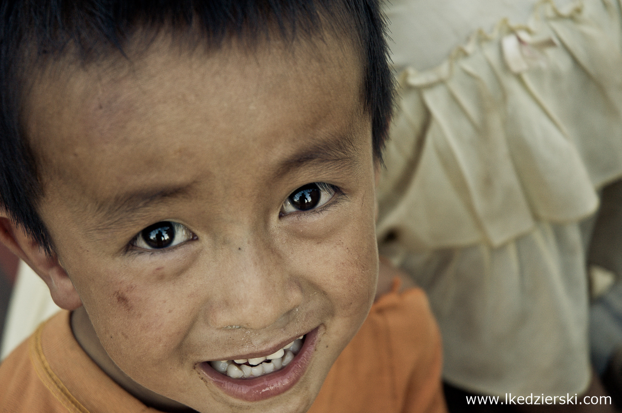 dzieci świata portret dziecko birma