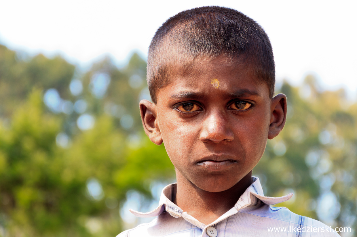 dzieci świata portret dziecko sri lanka