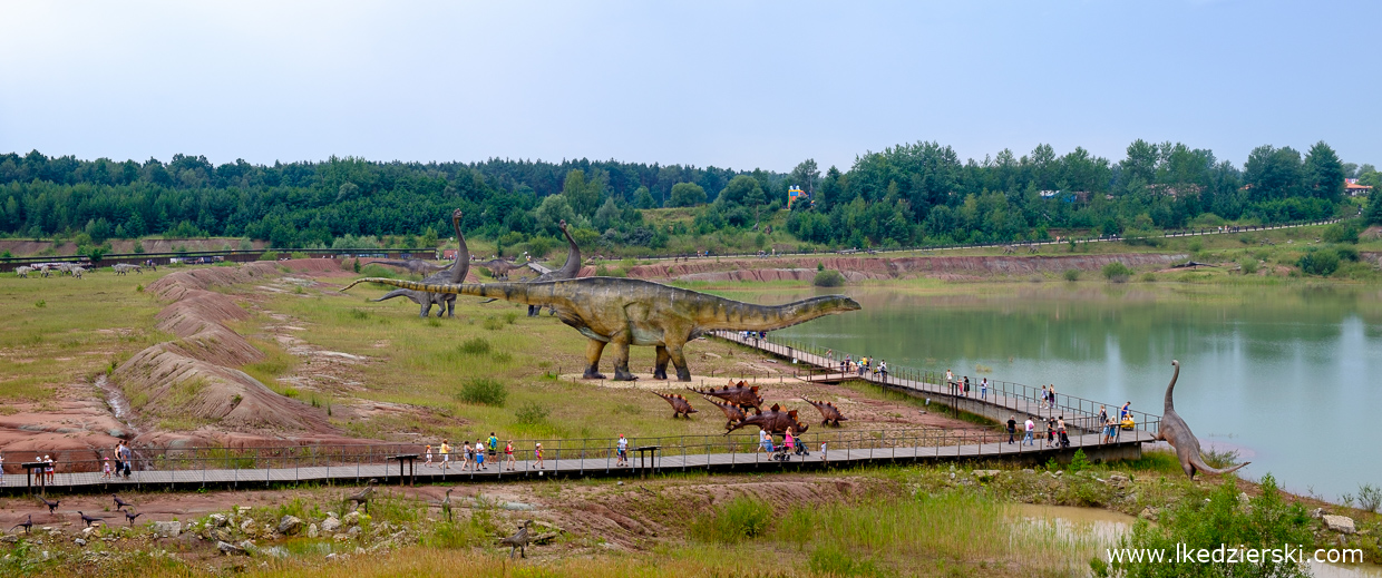 JuraPark Krasiejów panorama parku