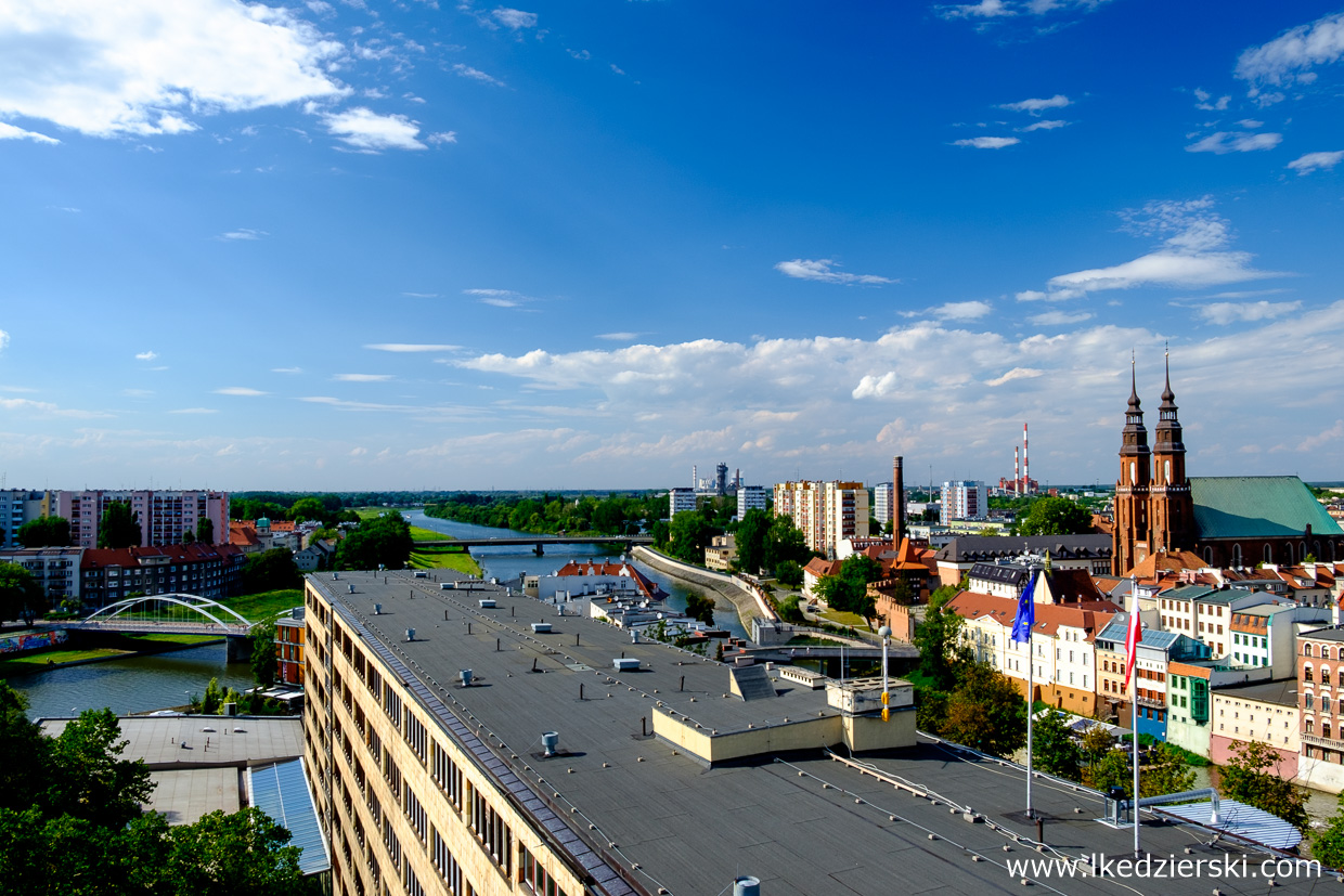 opole na weekend widok z wieży piastowskiej