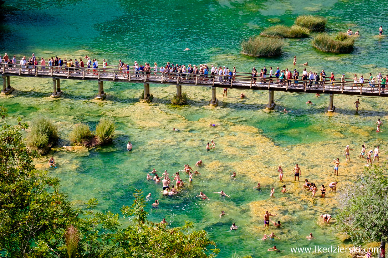 chorwacja wodospady krka skradinski buk park narodowy krka