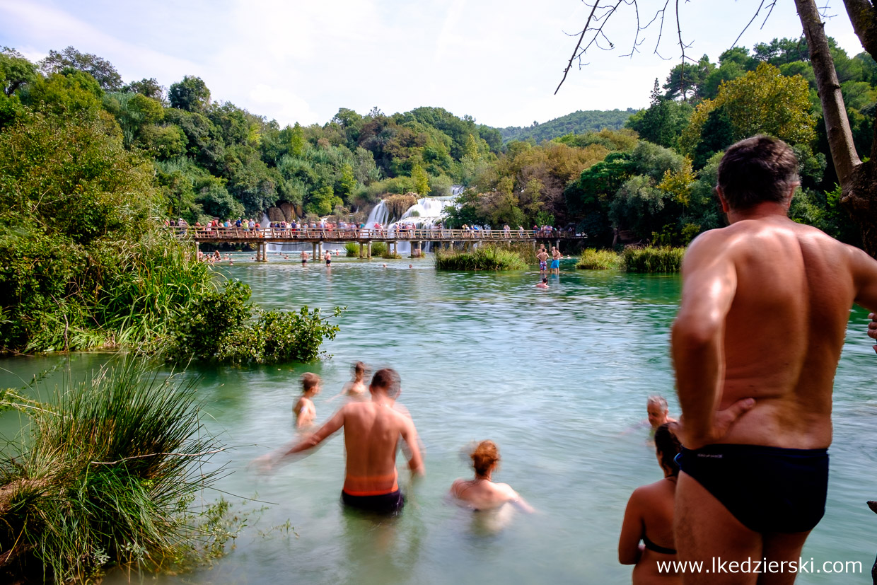 chorwacja wodospady krka skradinski buk park narodowy krka