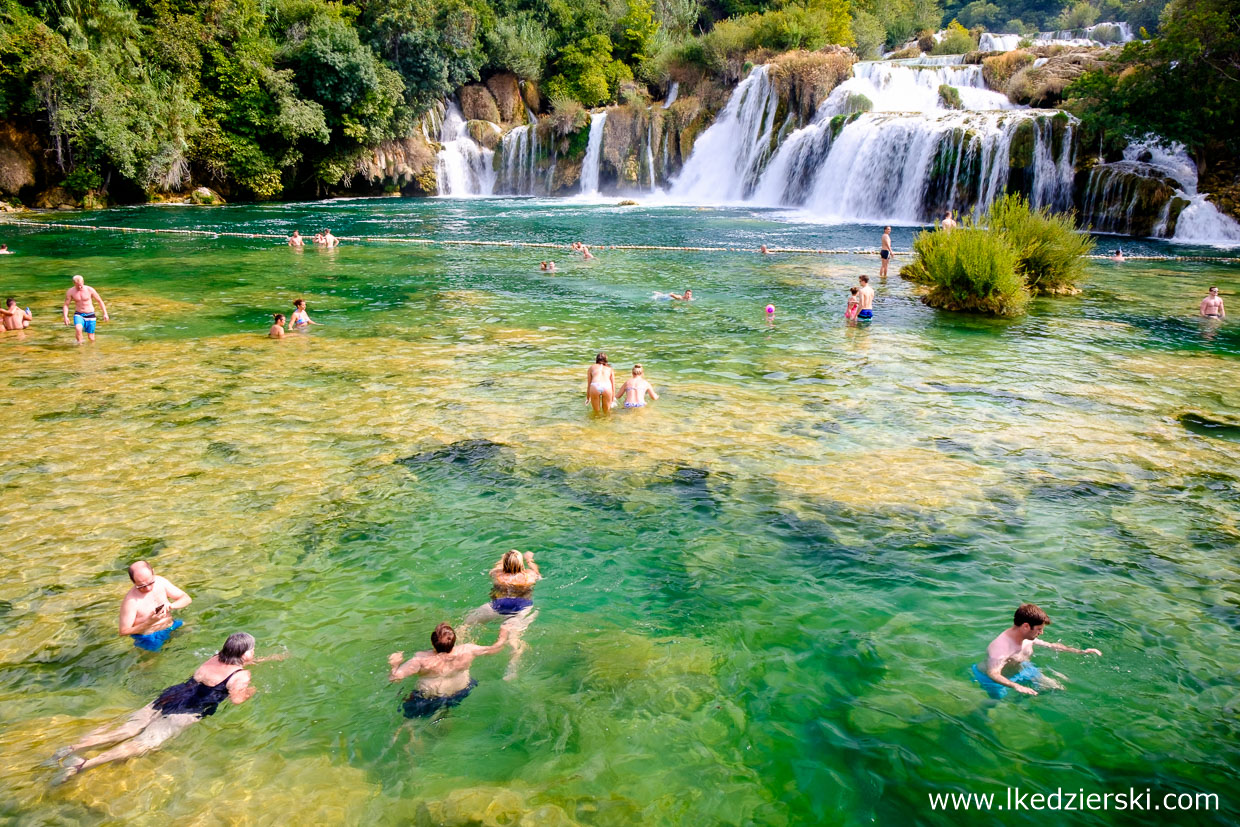 chorwacja wodospady krka skradinski buk park narodowy krka