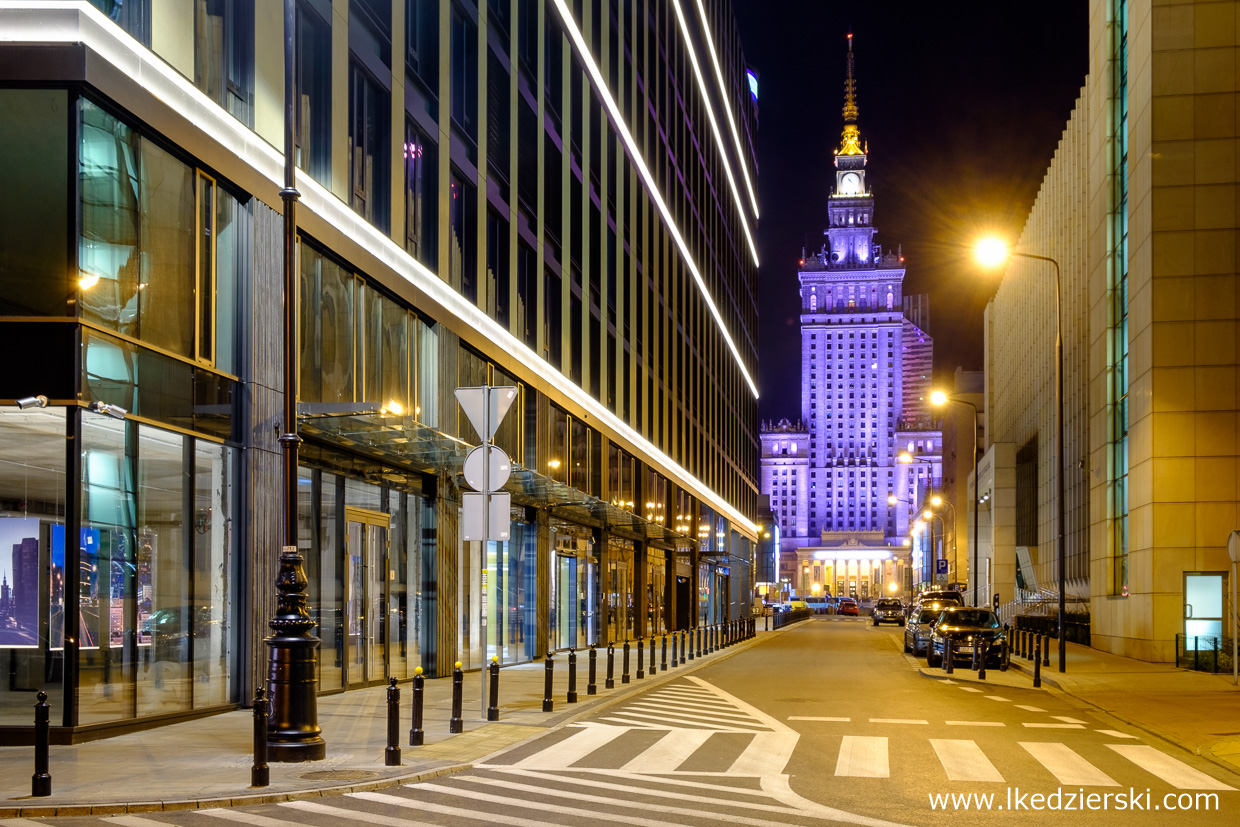 Warszawa. Pałac Kultury i Nauki.