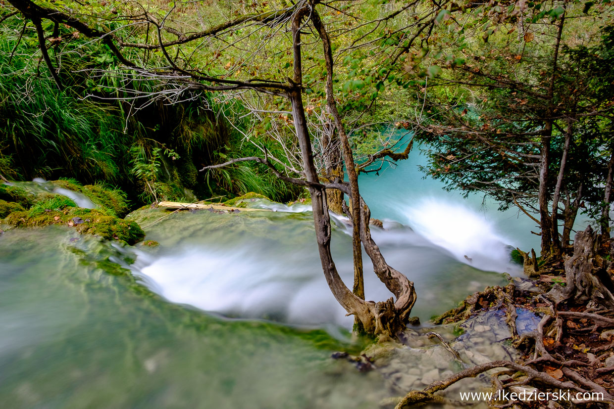 chorwacja jeziora plitwickie Plitvička jezera