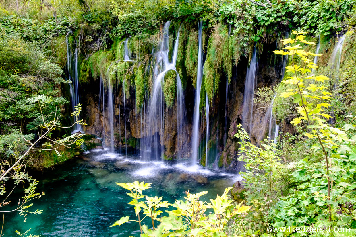 chorwacja jeziora plitwickie Plitvička jezera