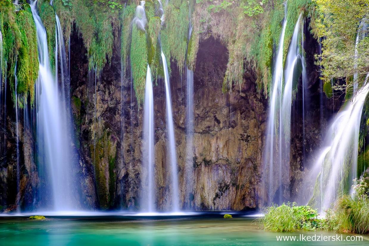 chorwacja jeziora plitwickie Plitvička jezera