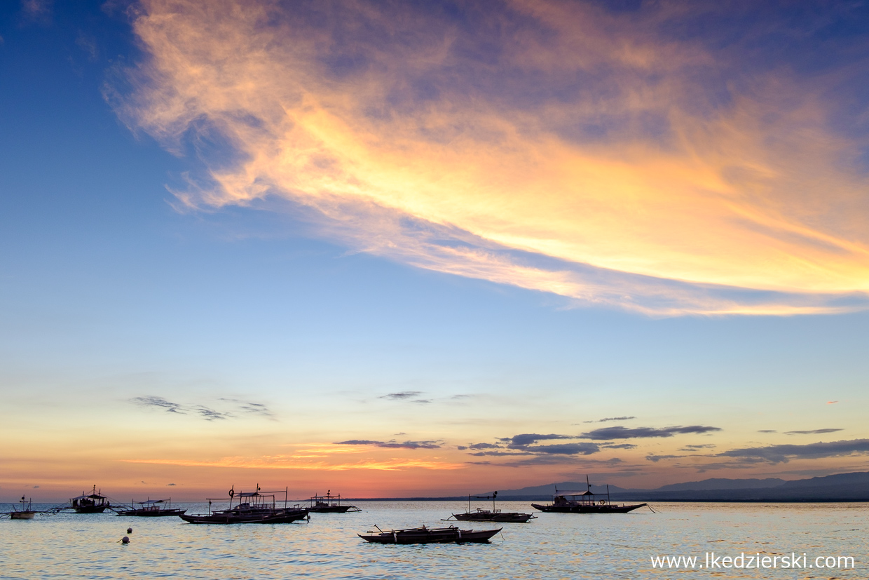  filipiny zachód słońca sunset philippines