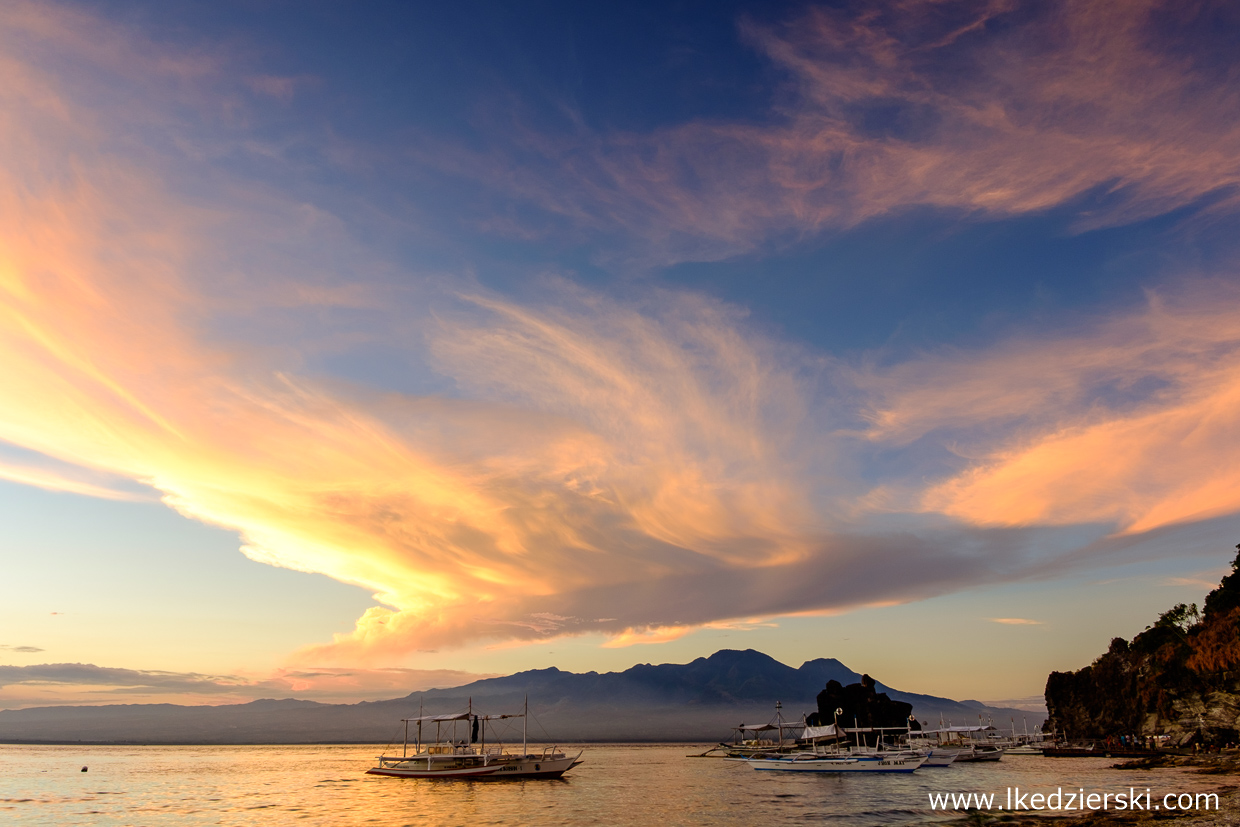 filipiny zachód słońca sunset philippines