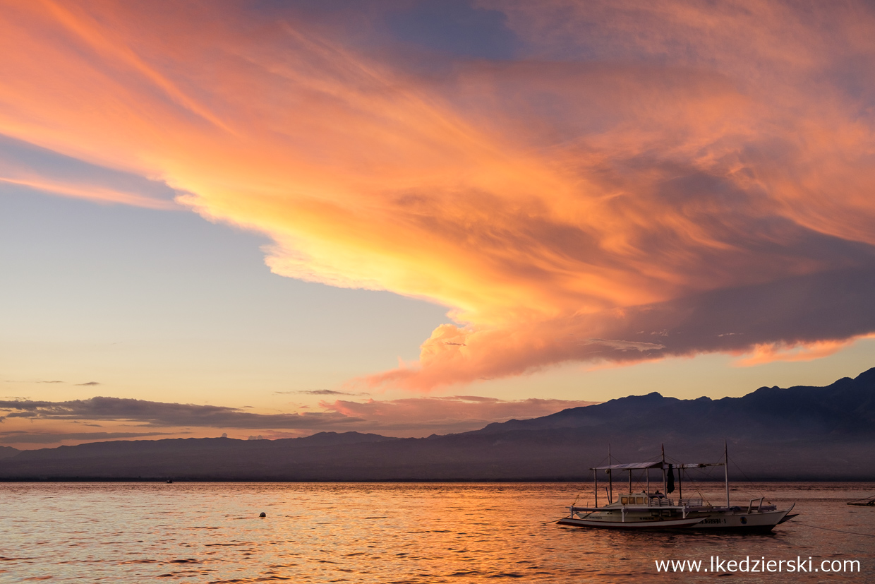 filipiny zachód słońca sunset philippines