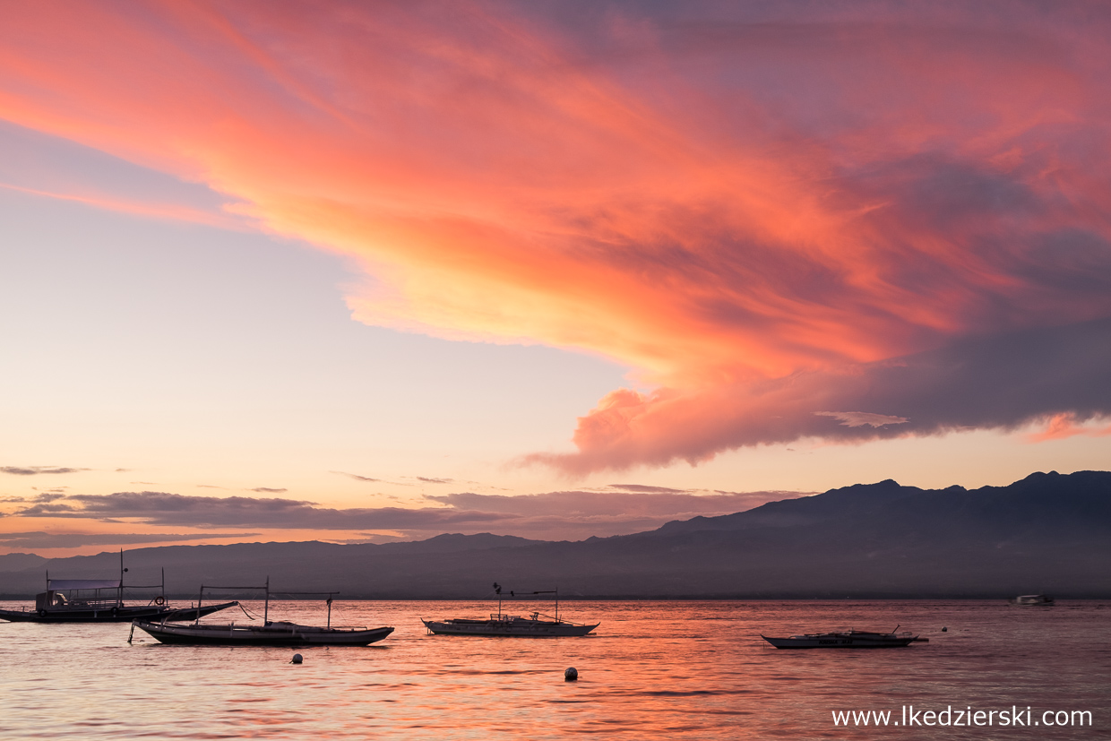 filipiny zachód słońca sunset philippines