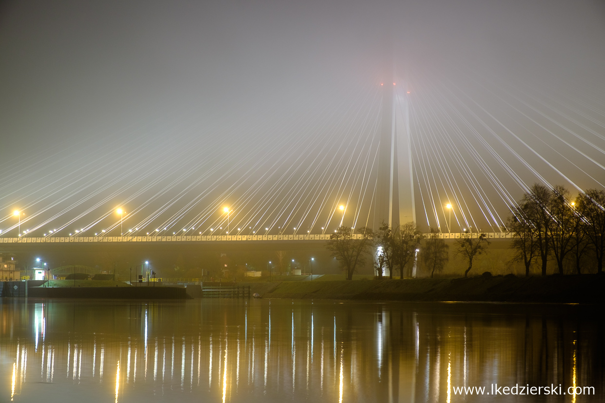 most rędziński wrocław mosty wrocławia wschód słońca misty sunset