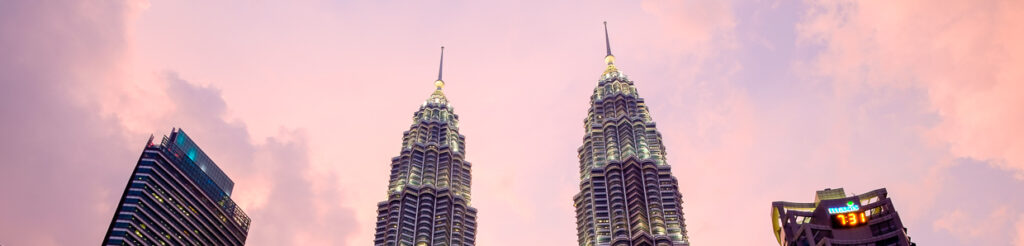 panorama petronas towers